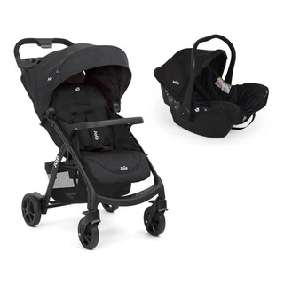 Carrinho De Bebê Com Bebê Conforto Muze E Juva - Joie Cor Preto Coal Chassi Preto Carrinho De Bebê Com Bebê Conforto Muze E Juva - Joie Cor Preto Coal Chassi Preto