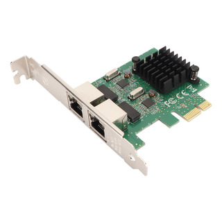Placa De Rede Gigabit De Porta Dupla Pcie X1 Rtl8111g Ethern Placa De Rede Gigabit De Porta Dupla Pcie X1 Rtl8111g Ethern