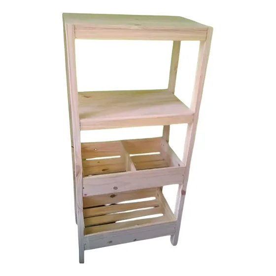 Organizador Para Microondas En Pino A Medida