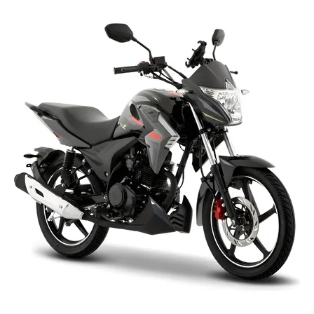 Motocicleta Italika 125z Gris Con Gps Negro
