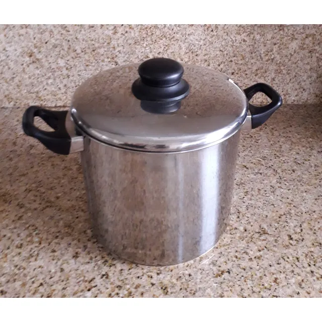 Freidora De Aceite Con Tapa Y Cesta Escurridor