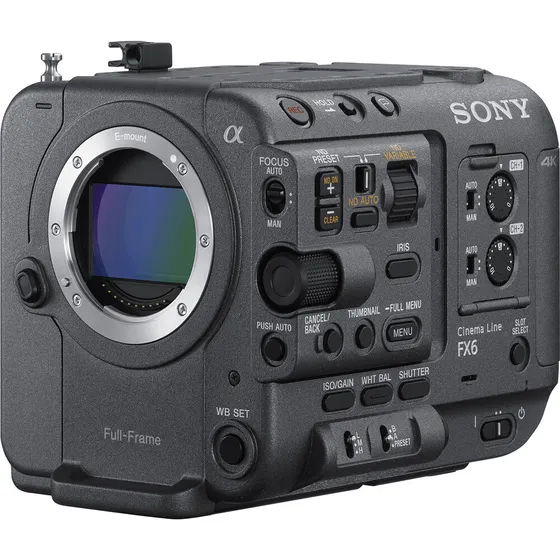 Filmadora Sony Ilme-fx6v 4k