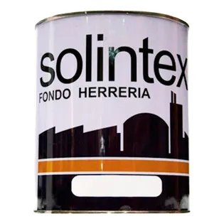 Fondo Anticorrosivo De Herrería Solintex 1/4 Galón 