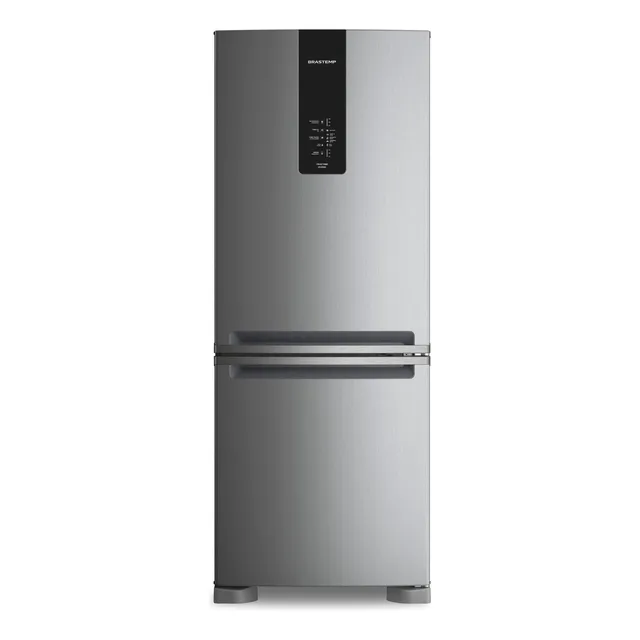 Geladeira Frost Free Brastemp Inverse 447 Litros Inox Bre57fk 127V
