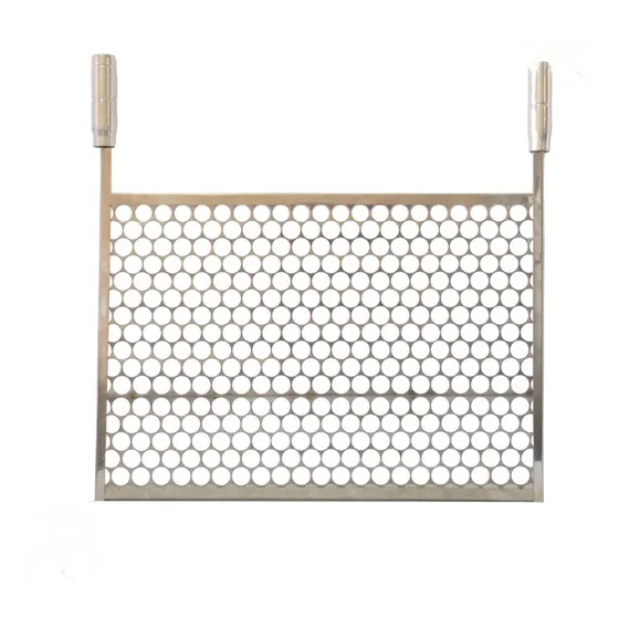 Grelha Para Churrasco Tela Moeda 57x40 Com Cabo (sob Medida)