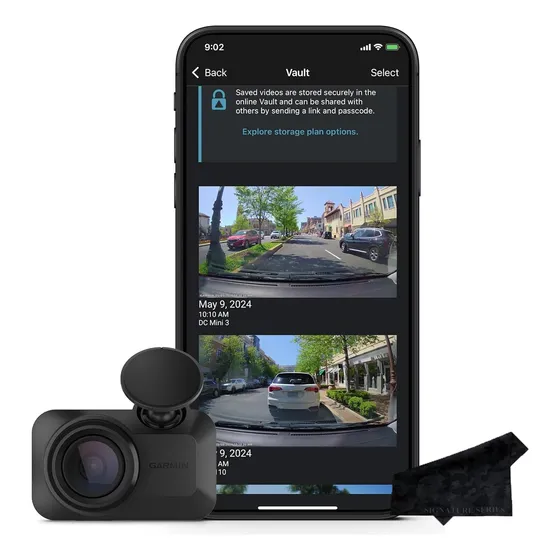 Garmin Dash Cam Mini 3, 1080p, Campo De Visión De 140 Grados