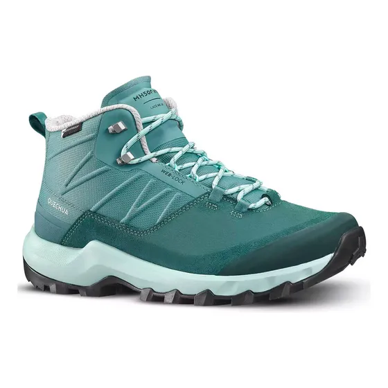 Bota Feminina Impermevel De Trilha Mh500 Mid