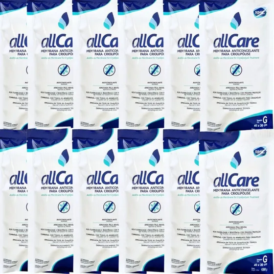 10 Mantas Criolipólise Rmc All Care Unitária - Tam G 