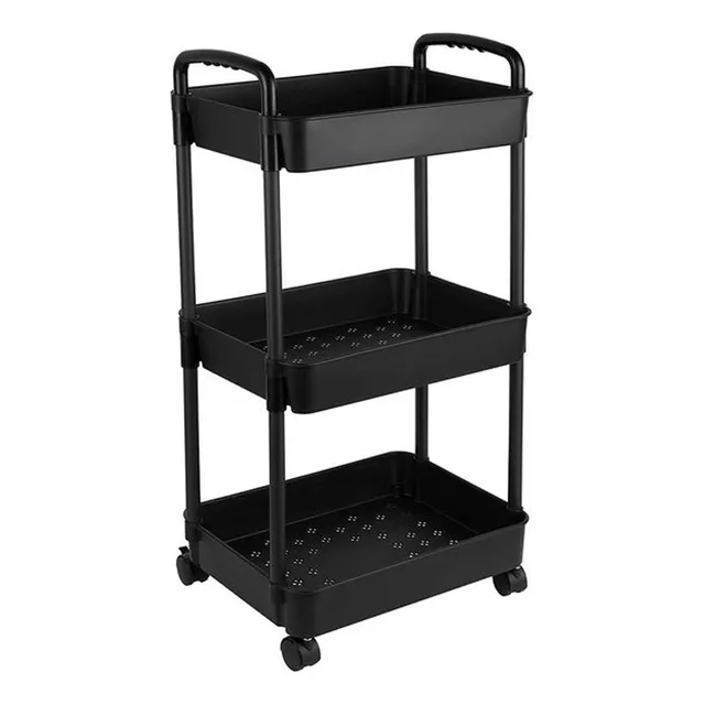 Carrito Organizador Auxiliar Multiuso Cocina Estantes Ruedas