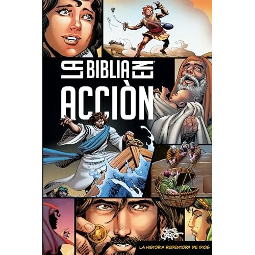 La Biblia En Acción: The Action Bible Spanish Edition