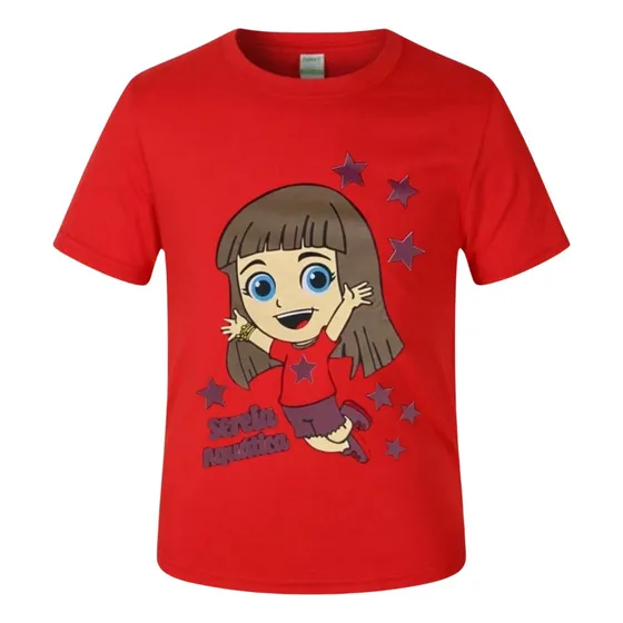 Camiseta Camisa Infantil Gi Lucas Neto 100% Algodão
