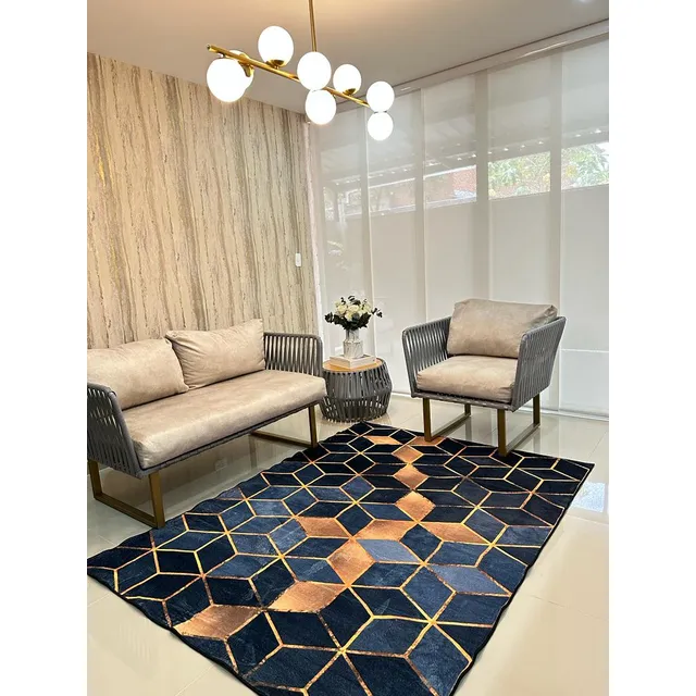 Tapete Alfombra Hogar Moderno 150*200 Cm Elegante Colores