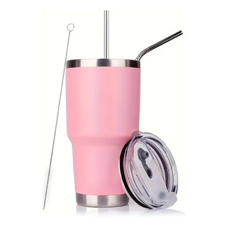 Vaso Térmico Portátil De Acero Inoxidable 30oz Con Vaso Térmico Portátil De Acero Inoxidable 30oz Con