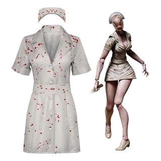 Cosplay De Enfermera Silent Hill 2re Para Mujer Silent Hill Cosplay De Enfermera Silent Hill 2re Para Mujer Silent Hill