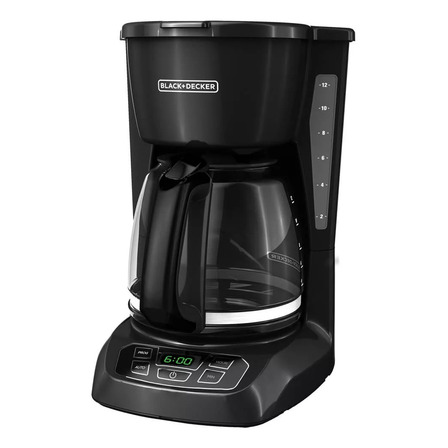 Cafetera Black + Decker-12 Tazas-digital-apagado Cafetera Black + Decker-12 Tazas-digital-apagado