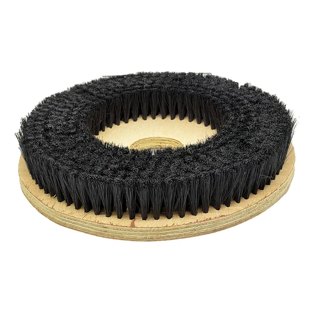 Escova Nylon Lavar Com Flange Para Enceradeira Cleaner 350mm