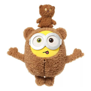 Peluche Miniso Bob+tim Amarillo 28 Cm Minions 2025 Peluche Miniso Bob+tim Amarillo 28 Cm Minions 2025