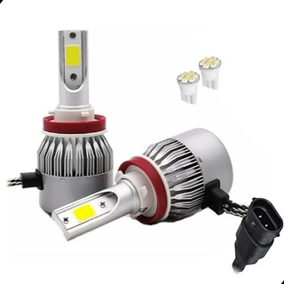 Lâmpadas Led Mini 6500k Farol Alto Baixo Milha 20000 Lumens Lâmpadas Led Mini 6500k Farol Alto Baixo Milha 20000 Lumens