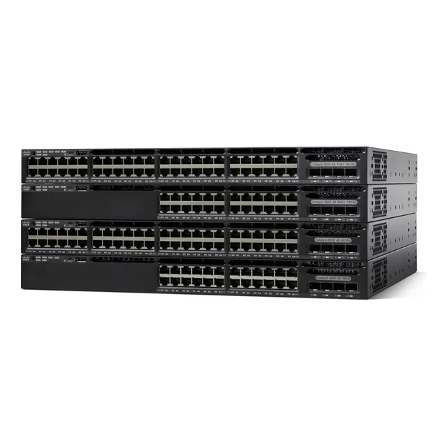 Switch Core 3650 48 Puertos Poe 775w 4 Sfp