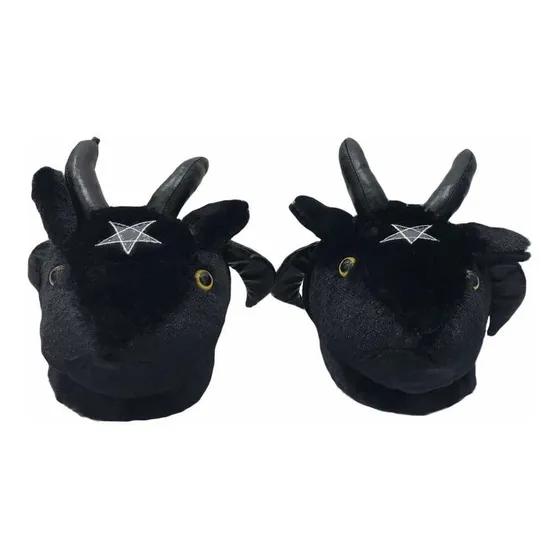 Pantuflas Baphy (baphometh Kawaii)
