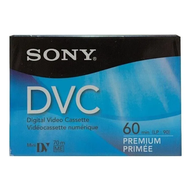 Cassette Mini Dv Sony Dvc 60 Min