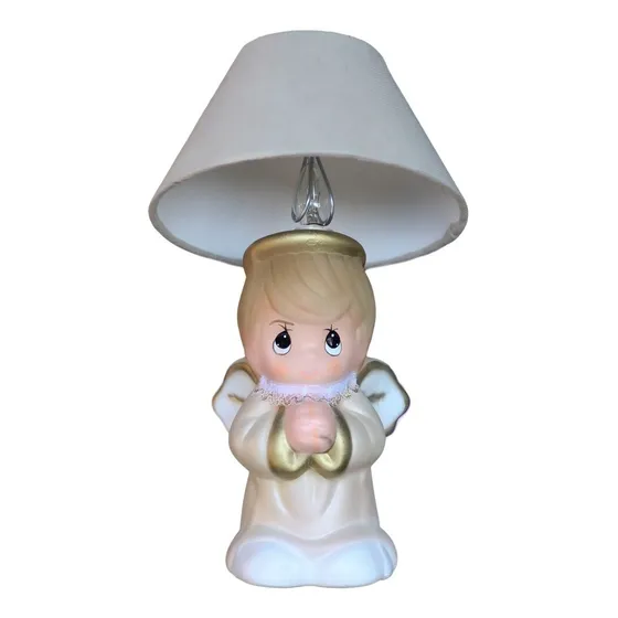 Ángel Centro De Mesa Madera Bautizo Comunión Original Baby