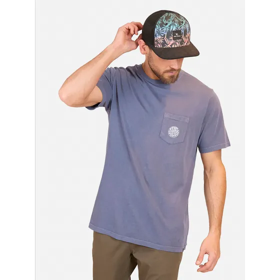 Polera M/c Arena Wetsuit Fp Ss Azul  Hombre Rip Curl