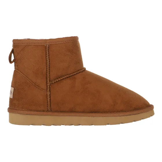 Botas Mujer Bamers Short Fibra Vegan Caramel