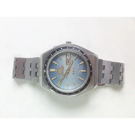 Relógio De Pulso Orient Fundo Azul (código Do Produto 1768)