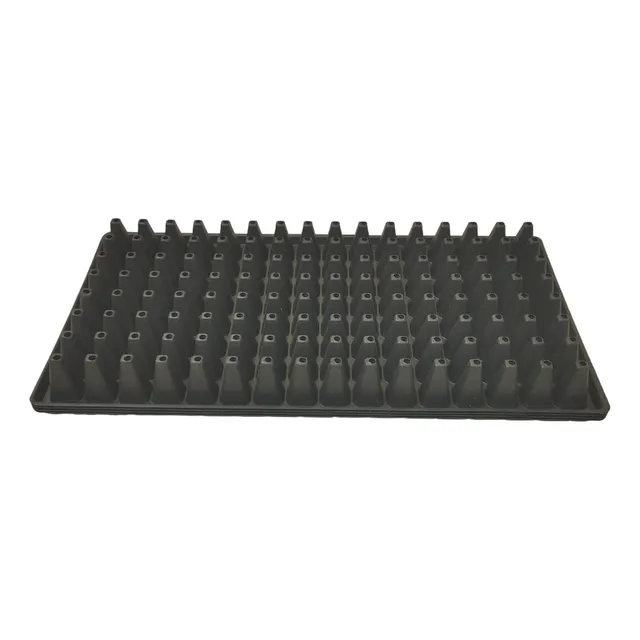 Bandeja De Germinación Con 128 Alveolos 1.2 Mm De Grosor