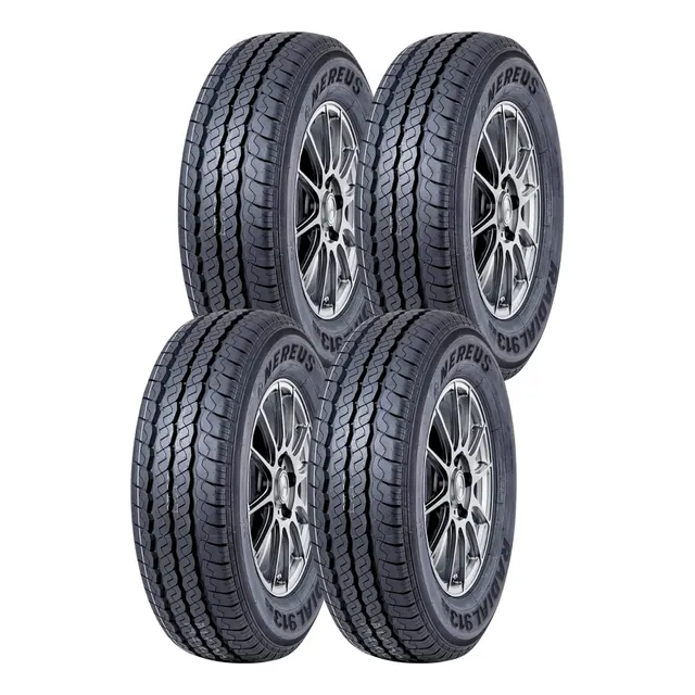 4 Llantas Radial Nereus 195 R14c 106/104q 8pr Ns913