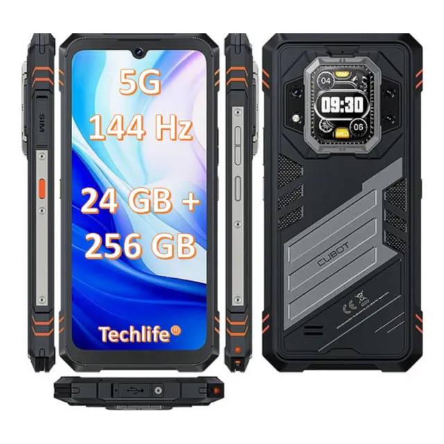 Kingkong Star 2 5g 24 Gb 256 Gb Gamer & Uso Rudo + Militar Dual Sim Sumergible Doble Pantalla