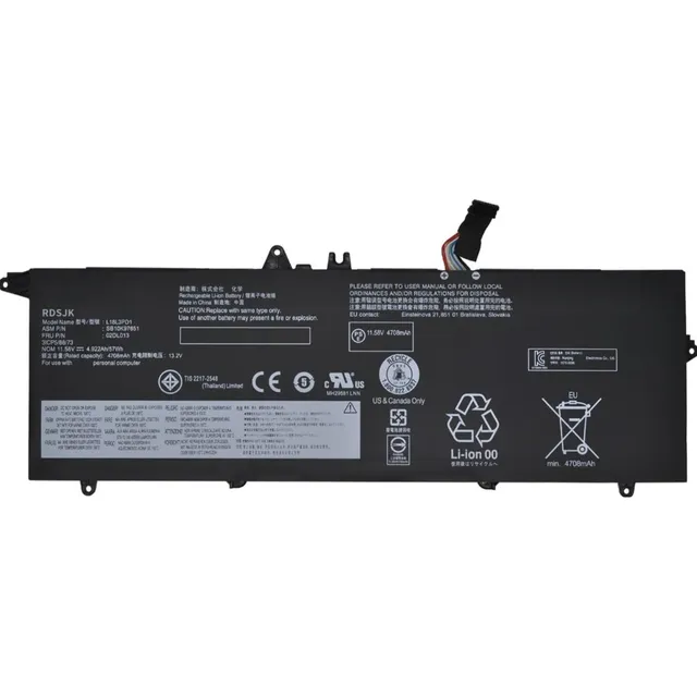 Bateria Para Laptop Lenovo L18m3pd1 Nueva T490s T495s  T14s