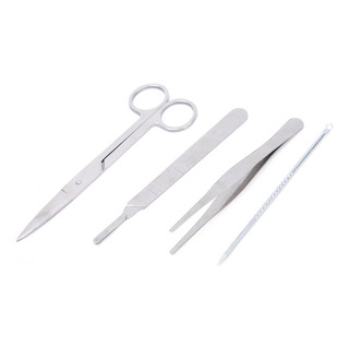 Juego De 4 Pinzas De Disección, Tijeras Y Agujas Juego De 4 Pinzas De Disección, Tijeras Y Agujas