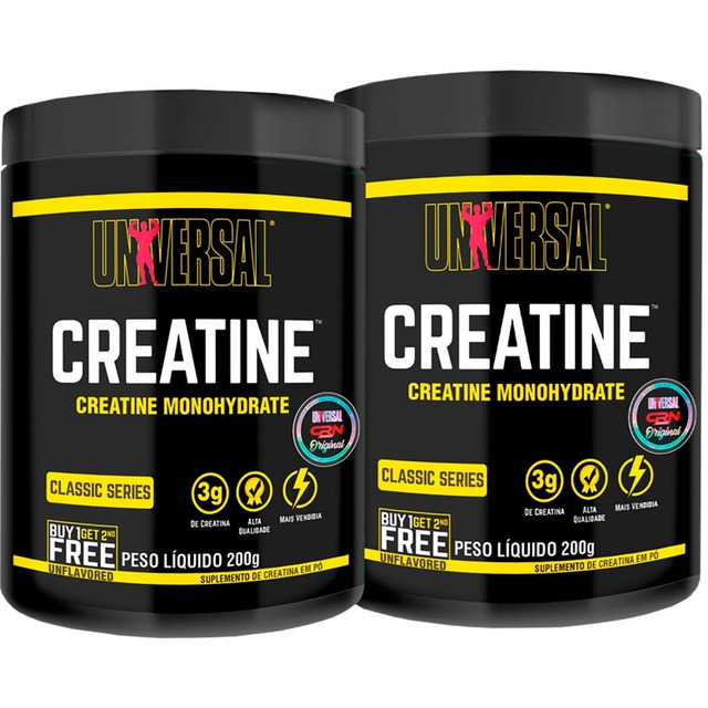 Suplemento Em Pó Universal Nutrition Creatine Creatina Monohidratada Creatine Em Pote De 2... Suplemento Em Pó Universal Nutrition Creatine Creatina Monohidratada Creatine Em Pote De 2...