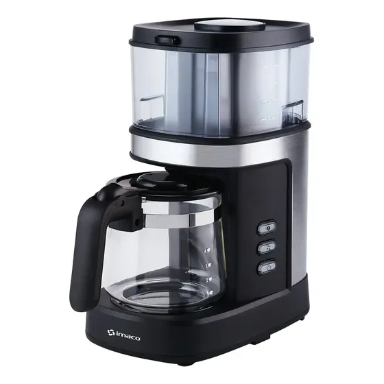 Cafetera Con Moledor De Cafe Automatico Imaco Garantia2años Color Negro | Cuotas sin interés