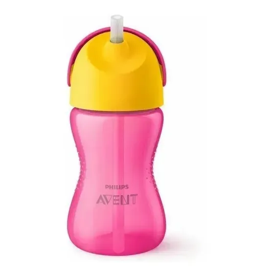 Vaso De Entrenamiento Avent Dino 12+ Meses .300 Ml Color Rojo