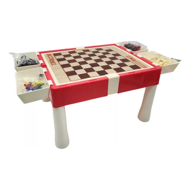 Juego De Mesa 11 En 1 Damas Ajedrez Backgammon Ludo Cartas +