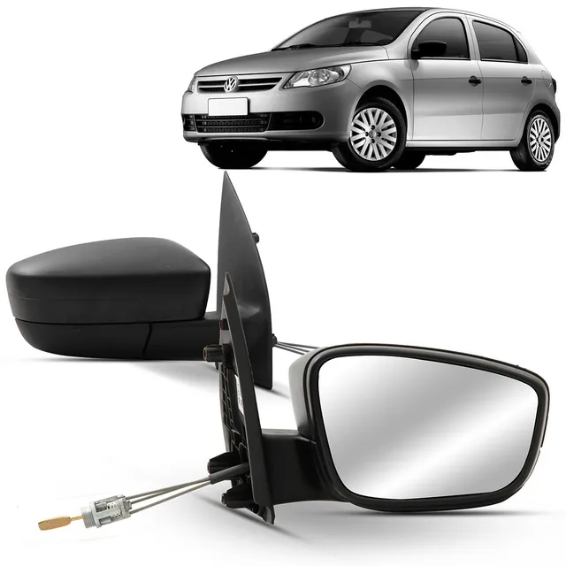 Par Retrovisor Saveiro G5 09 2010 2011 2012 Controle Interno