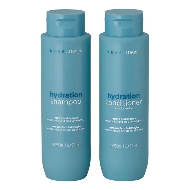 Kit Hidratação Braé Stages Shampoo + Condicionador Hydration Kit Hidratação Braé Stages Shampoo + Condicionador Hydration
