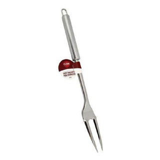 Garfo Churrasco Aco Inox 34cm Garfo Churrasco Aco Inox 34cm