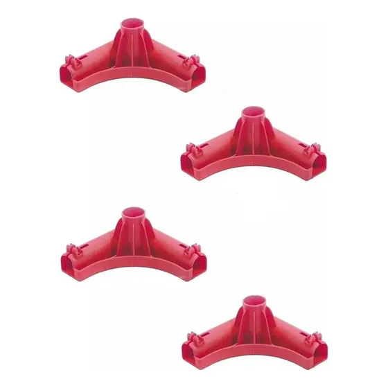 4x Esquinero 1 Pata Plasticos P/ Pileta Lona Pelopincho