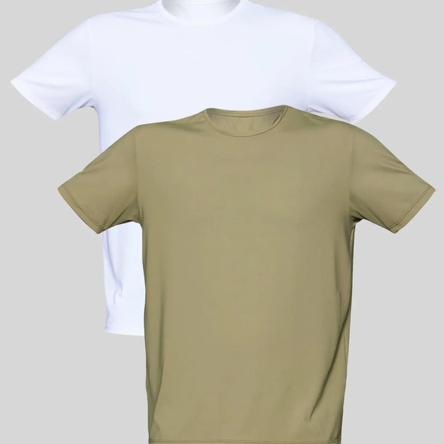 Kit 2 Camisetas Básicas Manga Curta Masculina Mash Br00/vd07 Lisa G