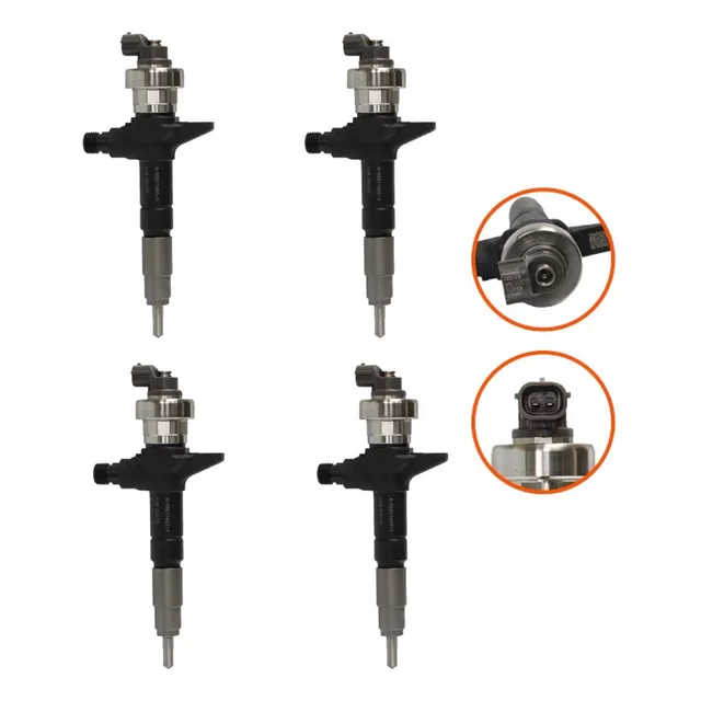 Kit 4 Inyectores Chevrolet Luv Dmax 3.0 8v Diesel 2005-2014