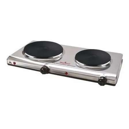 Cocinilla Elec. Acero Magefesa 2 Platos Modelo Duo-8022