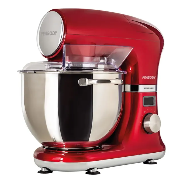Batidora De Pie Peabody Pe-bm120 Roja 50 Hz X 60 Hz 220 v P2 Color Rojo