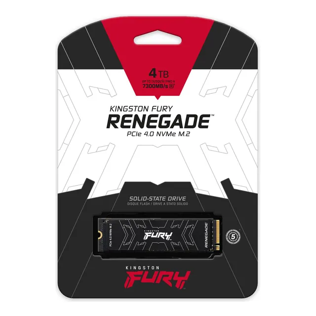 Ssd Kingston Fury Renegade Sfyrd/4000g Nvme Ppci-expres 