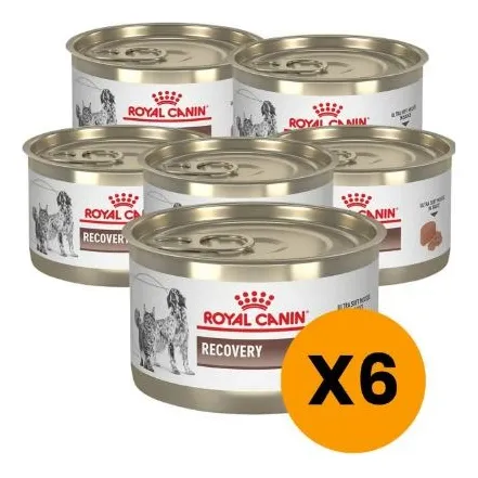 Pack X 6 Latas Royal Canin Veterinary Diet Recovery