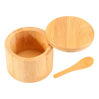 Caja De Almacenamiento De Madera De Bambú Y Especias, Con Ta Caja De Almacenamiento De Madera De Bambú Y Especias, Con Ta