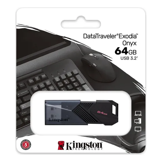 Pack 3 Pendrive Kingston 64gb Usb Laptop Pc Musica Oferta